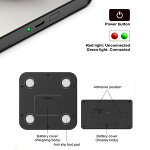 Digital Kitchen Scale 10kg 22lb 1g Precision Stainless Steel Food Weighing Scale With LCD Display For Cooking Baking - Product Image 2