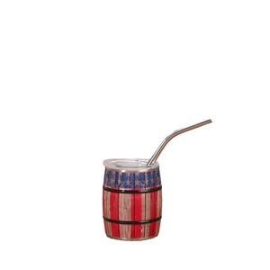 3oz Mini gobelet à vin portable pour l'extérieur Tasse en métal Paille en acier inoxydable Chaud Froid Excellent Thermique pour les fêtes - Product Image 2