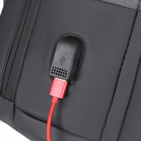 Sac à dos de grande capacité USB charge bureau mode Durable quotidien étanche ordinateur voyage étanche pour ordinateur portable
