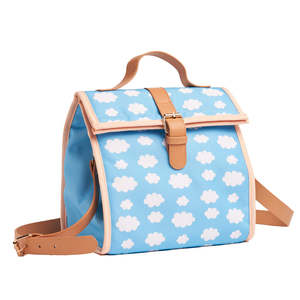 Sac isotherme à motif ciel bleu pour le déjeuner, idéal pour une utilisation en extérieur - Product Image 1