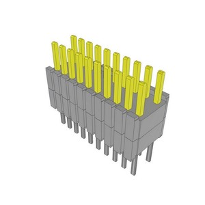 Conector DWM-10-52-<span class=keywords><strong>L</strong></span>-D-200 de 20 pines del proveedor original, espaciador de cabezal, pila flexible, conector DWM de 1.27 mm chapado en oro DWM1052LD200 de orificio pasante - Product Image 1