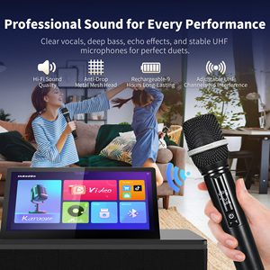 Máquina de <span class=keywords><strong>Karaoke</strong></span> Portátil Todo en Uno InAndOn de 500 GB <span class=keywords><strong>con</strong></span> Pantalla Táctil de 12.2 Pulgadas <span class=keywords><strong>para</strong></span> Sistema de <span class=keywords><strong>Karaoke</strong></span> en Casa, ODM OEM - Product Image 6