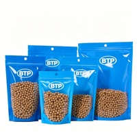 MOQ 100 pièces – Sachets refermables personnalisés de qualité alimentaire, résistants à l'humidité, pour emballage de snacks, bonbons, thé et aliments pour animaux, avec logo personnalisé