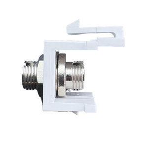 Adaptor Keystone Fiber Optik Rumah Tangga 110 UTP <span class=keywords><strong>CAT5E</strong></span> CA6 CAT6A Keystone Jack Kontak Tembaga Berperingkat IP68 - Product Image 5