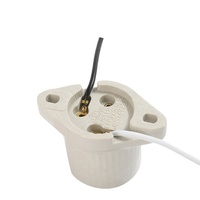 Douille de lampe Jinyi E26 en céramique, support de lampe de haute qualité 600V 660W, douilles de lampe à vis Edison, bases de lampe