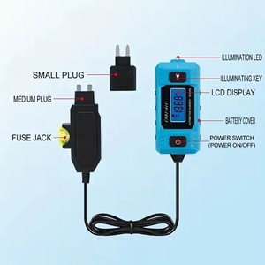 Nâng cấp 12V 0.01 ~ 19.99a xe mạch <span class=keywords><strong>Tester</strong></span> hiện tại kiểm tra cầu chì Công cụ Chẩn đoán sửa chữa Detector điện kế phụ kiện ô tô - Product Image 2