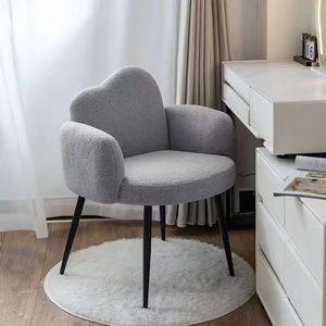 Bedroom lambskin chair study <b>computer</b> chair makeup cloud chair nail salon chair customer chair in nail salon manicure chair - Product Image 5
