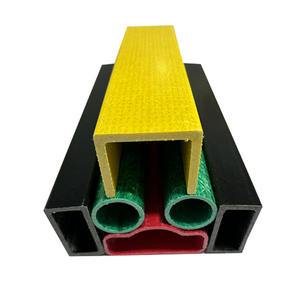 Profil de pultrusion en plastique renforcé de fibres de verre à haute résistance Produits en plastique renforcé de fibres de verre - Product Image 3