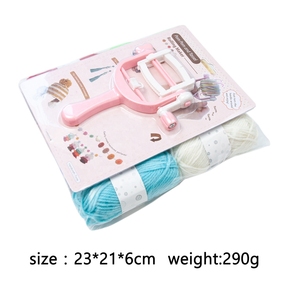 Mini Macchina per Lavoro a Maglia Fai-da-Te con Pompon e Nappine, Attrezzatura per Tessitura con Filati Colorati per Lavori a Maglia - Product Image 6