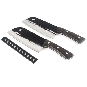 Couteau forgé martelé en acier inoxydable à haute teneur en carbone professionnel <span class=keywords><strong>boucherie</strong></span> couperets à viande cuisine couteau de boucher serbe - Product Image 6