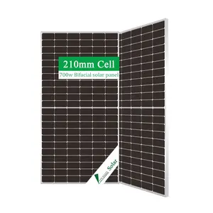 Hot Sale HJT 670w 680W 690W 700W pv Solar Energy Panels With TUV CE IEC INMETRO certificated