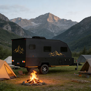 HONLU <span class=keywords><strong>Remorque</strong></span> Tout-Terrain Légère et Compacte, Étanche, à <span class=keywords><strong>Tracter</strong></span> <span class=keywords><strong>Derrière</strong></span> la Voiture, pour <span class=keywords><strong>Camping</strong></span>-<span class=keywords><strong>Car</strong></span> - Product Image 2