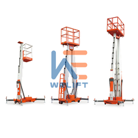 Mécanisme de levage vertical 6-16m, bras hydraulique motorisé, plateforme élévatrice, mât de levage