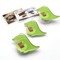 Groothandel op maat gemaakte acryl telefoonhouder met schattig dieren-/mode-/fruitdesign, opvouwbaar, thermische transfer