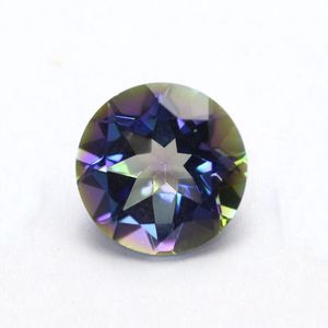Pietra Sintetica Rotonda Certificata GRA a Prezzo all'Ingrosso per Creazione <span class=keywords><strong>di</strong></span> Gioielli e Progetti Fai-da-Te - Product Image 2