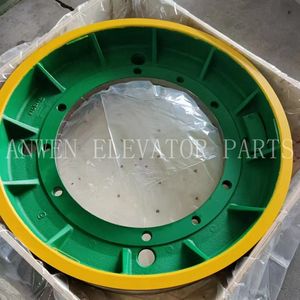 Máquina de tracción original para elevador KONE MX20 KM755990G09, <span class=keywords><strong>polea</strong></span> de tracción KM755995H01, piezas de repuesto para elevador - Product Image 3