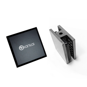 China Factory Price 0 Degree Clip 304 Stainless Steel Glass Holder Single Hole <strong>Clamp</strong> for Glass Panel Fixation - Product Image 1