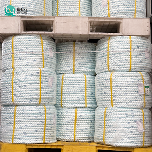 <span class=keywords><strong>Cordage</strong></span> <span class=keywords><strong>marin</strong></span> en polypropylène haute résistance, torsadé à 3 brins, 6mm-12mm, en PP, PE, Nylon, bleu, vert, corde de pêche en polypropylène, corde Danline - Product Image 5