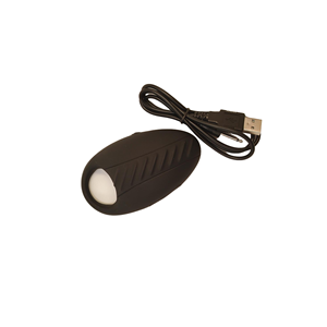 Vibrator Dildo bertenaga USB wanita Mini dengan simulasi lidah alat peraga klitoris Licker Labia Stimulator Vibrator mawar - Product Image 3