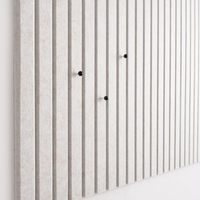Panneaux muraux en feutre Roydaa - Polyester écologique moderne, absorption acoustique hautement efficace, réduction du bruit de 90%, design graphique 3D