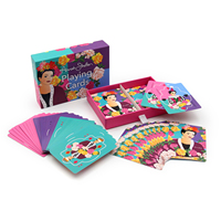 Cartes à Jouer Personnalisées à Finition Lisse pour Événements Promotionnels Familiaux avec Boîte Tiroir – Écologiques, Faible MOQ, Direct Usine