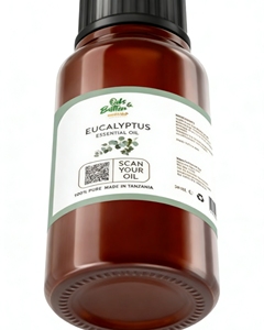 Huile d'eucalyptus pure naturelle et sûre Mrembo Naturals, liquide distillé à la vapeur, pour le bain, les soins capillaires, l'hydratation et la revitalisation de la peau - Product Image 2