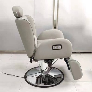 Fauteuil de Barbier de Style Ancien pour Salon de Coiffure avec Options Personnalisables - Product Image 3