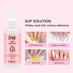 <span class=keywords><strong>Solution</strong></span> liquide 60ml Poly Nail <span class=keywords><strong>Slip</strong></span> pour Gel de construction UV rapide Nettoyant brillant de surface acrylique Nail Art - Product Image 3