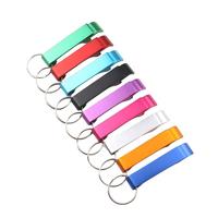 Décapsuleurs Portables en Alliage de Zinc Ai-mich, Porte-clés Colorés, Vente en Gros, Personnalisables par Sublimation, Articles Promotionnels à Offrir