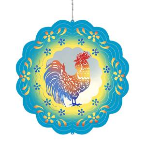 Rooster Wind Spinner aire colgante para decoración exterior e interior Chells decoraciones navideñas - Product Image 5