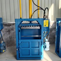 Presse à balles hydraulique pour bouteilles PET et papier avec compacteur hydraulique