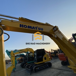 Excavadora de cadenas usada de segunda mano para demolición y construcción, importada de Japón, excavadora Komatsu PC56 de 5 toneladas en venta - Product Image 6