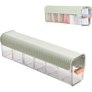 Latest Wholesales <b>Stackable</b> Socks Wall-Mounted Underwear Organizer Compartment <b>Storage</b> <b>Box</b> Plastic - Product Image 3
