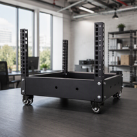 Starlink Rack de relais de 19 pouces Rack ouvert à 4 poteaux Rack de serveur à cadre ouvert