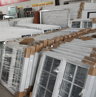 Fenêtres coulissantes en vinyle à double vitrage avec moustiquaire, en PVC, verre Low-E à économie d'énergie pour maisons, portes et salles de bain, certifiées Energy Star