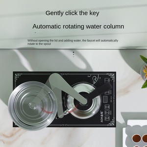 Hervidor de Agua Eléctrico Inalámbrico Totalmente Automático, Juego de Tetera de 1.2L, Vidrio de Borosilicato de Alta Calidad, Apagado Automático, Control Digital, 1200W, Garantía de 5 Años - Product Image 3