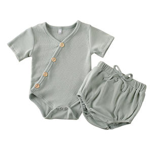 Ropa de Bebé, Romper 2021, Oferta de Verano, Monos 100% Algodón, Conjunto de Romper para Bebés, Niños y Niñas - Product Image 2