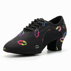 Semelles personnalisables talon 3.5/5cm chaussures de danse latine pour femmes chaussures de danse de salon Tango <span class=keywords><strong>Salsa</strong></span> fille chaussures de danse moderne - Product Image 3