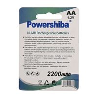 Baterai Nimh AA 1.2V Isi Ulang dengan Kustomisasi Logo