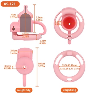ANOSX Cute Penis Cage Male Chastity Device Penis Lock Sexy Chastity Lock Penis Restraint Cosplay Cock Cage Sex <b>Toys</b> <b>for</b> <b>Men</b> - Product Image 5