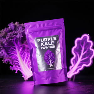Poudre de chou violet naturel pur très vendue, poudre de légumes pour régime cétogène, marque privée, poudre de chou frisé violet - Product Image 2