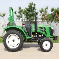 Mini Tractor Agrícola Compacto de 50HP, Tractor de 240 CV Nuevo, 20 Años de Experiencia en Fabricación, Fabricante de Equipo Original