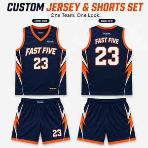 Seragam Kemah Bola Basket Jersey Latihan Kustom Celana Pendek Set Tim Grosir dengan Nomor Pemain Ukuran Campuran dan Produksi Cepat - Product Image 2