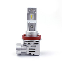 Phare LED M3 H7 ZES CHIP Haute puissance 55w 6000 Lumens 9005 9006 9007 Phare LED automobile Phare LED de voiture