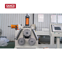 Machine de cintrage de profilés CNC à 3 rouleaux avec réglage d'arc pour le cintrage de tuyaux marins et la ligne de machines de roulage de tubes en acier de précision