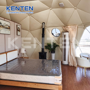 Tenda Geodetica di Lusso a Cupola Stile Igloo per Hotel Esterno e Glamping, Diametro 6, 8, 15 Metri per Campeggio - Product Image 5