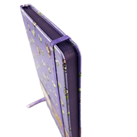 Papier-notes personnalisé pour ordinateur de bureau, joli couverture rigide de couleur, avec bande élastique