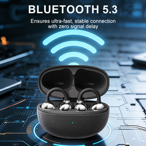 Meilleures ventes <span class=keywords><strong>K11</strong></span> Ows Écouteurs sans fil à clipser pour le sport, appels HD, Bluetooth, conception ouverte avec réduction de bruit - Product Image 3