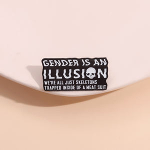 เข็มกลัดเคลือบรูปภาพลวงตาสำหรับเด็กและเพื่อน - Product Image 4