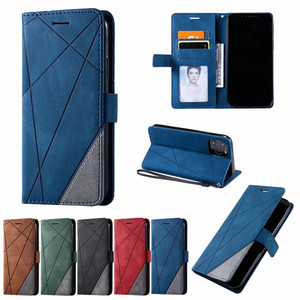 Étui portefeuille de luxe en cuir PU avec fentes pour cartes, coque de téléphone magnétique <span class=keywords><strong>à</strong></span> rabat pour iPhone 17 16 15 Pro Max, étui porte-cartes - Product Image 1
